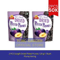 2 PCS - Tong Garden Dried Pitted Prunes 130 gr