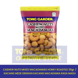 TG Cashew Nuts Mixed Macadamias Honey 35gr