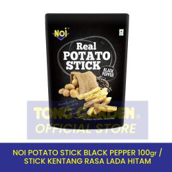 NOI Real Potato Stick Black Papper 100gr