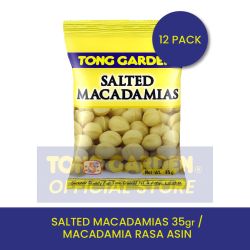 12 PACK - TG Salted Macadamia 35gr